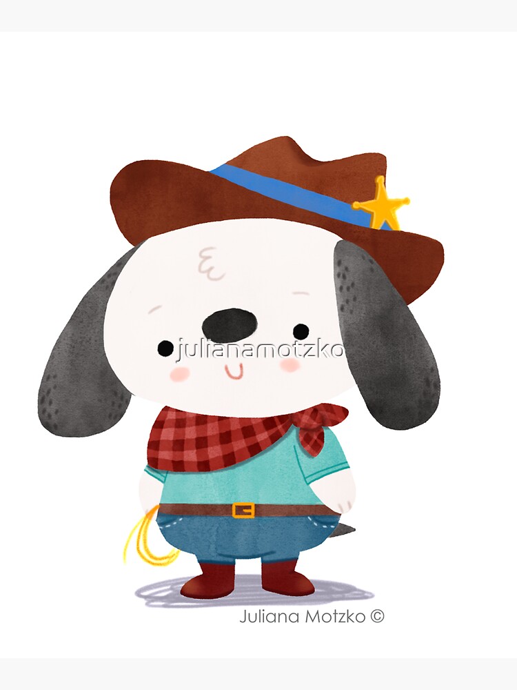Ted The Dog Sheriff by julianamotzko