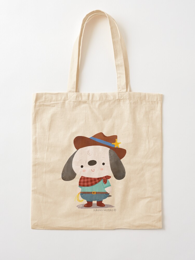 Alternate view of Ted The Dog Sheriff Tote Bag