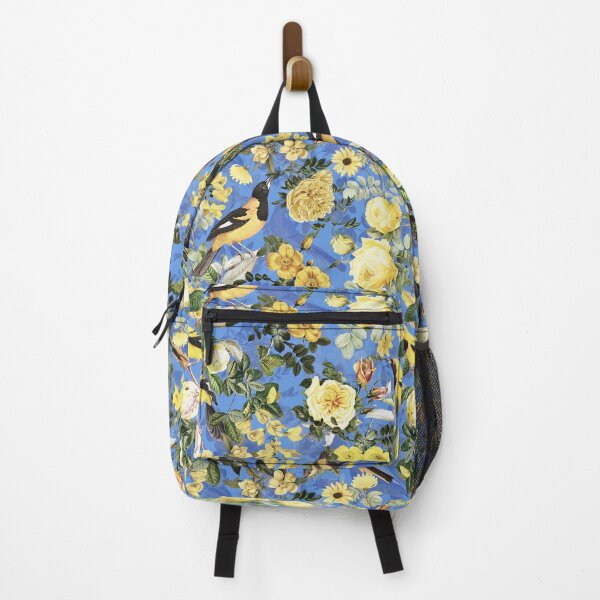 Item preview, Antique Blue And Yellow Botanical Flower Rose Botanical Garden Nightgarden designed and sold by UtArt.