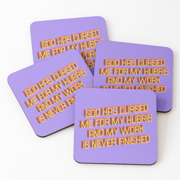 Item preview, God Has Cursed Me For My Hubris designed and sold by spappo.