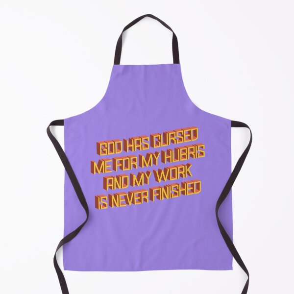 Item preview, God Has Cursed Me For My Hubris designed and sold by spappo.