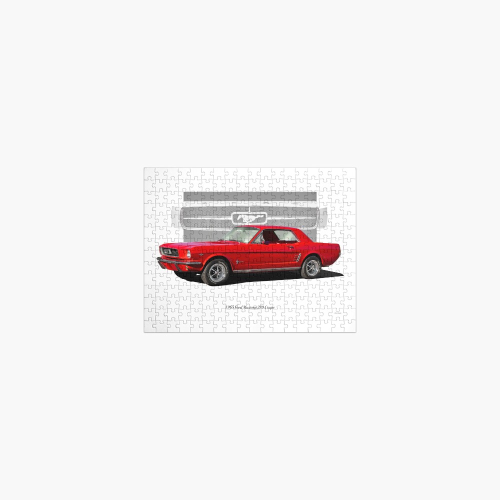 1965 Ford Mustang 289 Coupe Jigsaw Puzzle