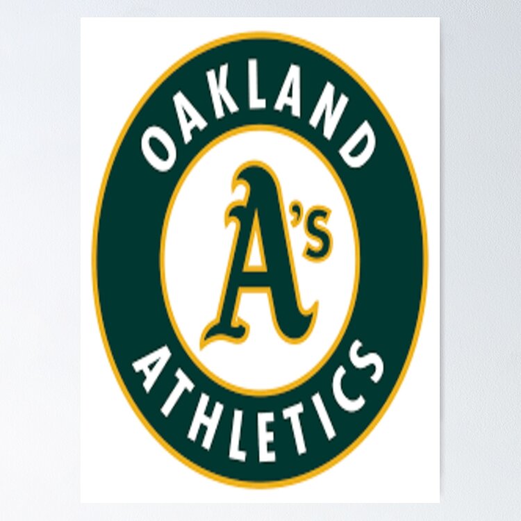 A's baseball Sticker