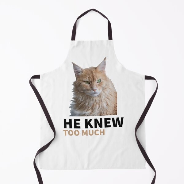 Artikelvorschau, CATS - CAT MOOD - HE KNEW TOO MUCH - FUNNY CATS entworfen und verkauft von Tropical Blood.