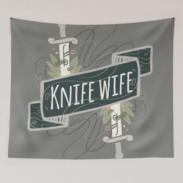Item preview, Knife Wife designed and sold by Manda Lyn LaCorte.