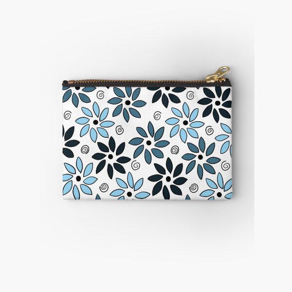 Item preview, Flowers pattern blue designed and sold by Nezumi98.