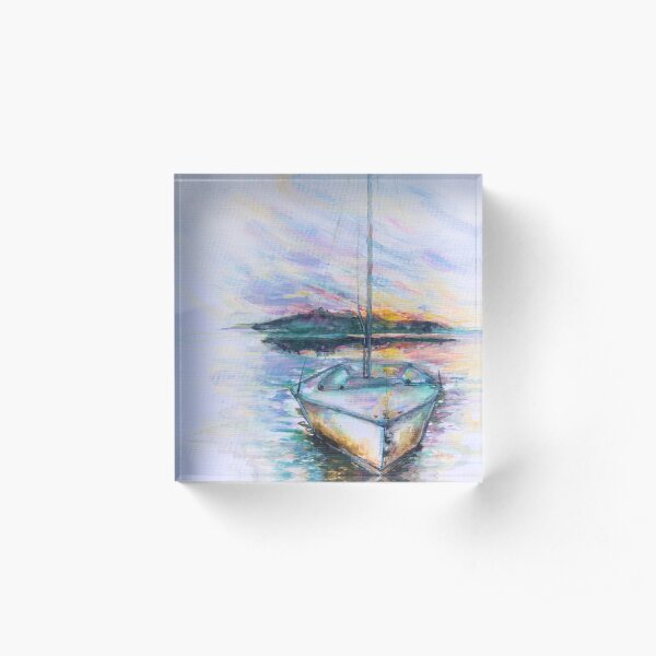 Beyond Us Acrylic Block