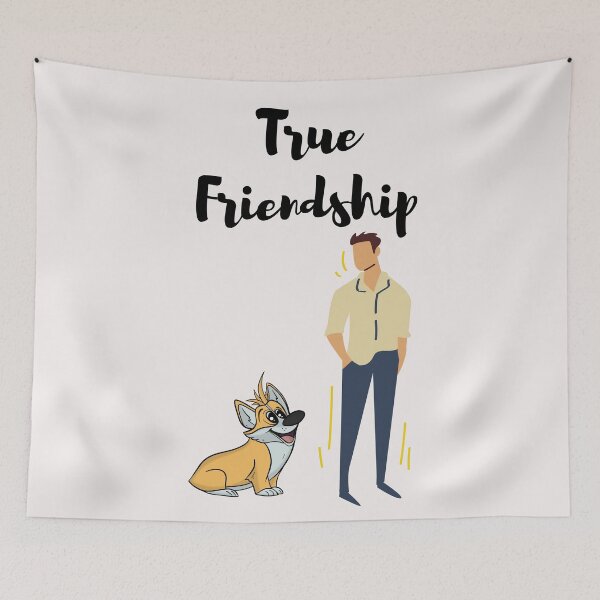 Artikelvorschau, Internationale Freundschaftstag Person und Hundefreundschaft entworfen und verkauft von OneTimeEngineer.
