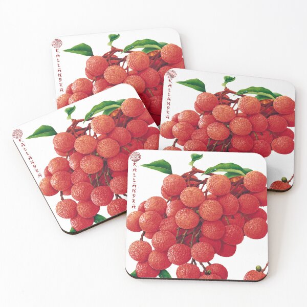 Item preview, Chinese Art Print - Hanging Branch with Litchies designed and sold by Kallandra.
