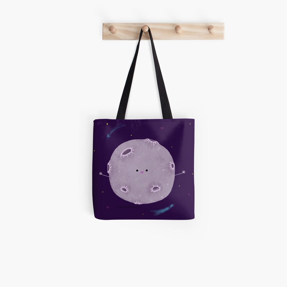 Cute Moon Tote Bag