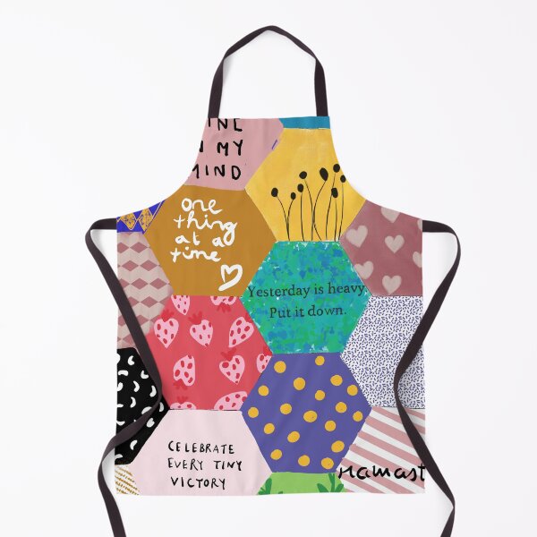 Item preview, Affirmation Hexagon Pattern designed and sold by StudioLaWiene.