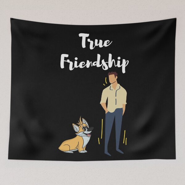 Artikelvorschau, Internationale Freundschaft Tag Hund und Mann Freundschaft entworfen und verkauft von OneTimeEngineer.
