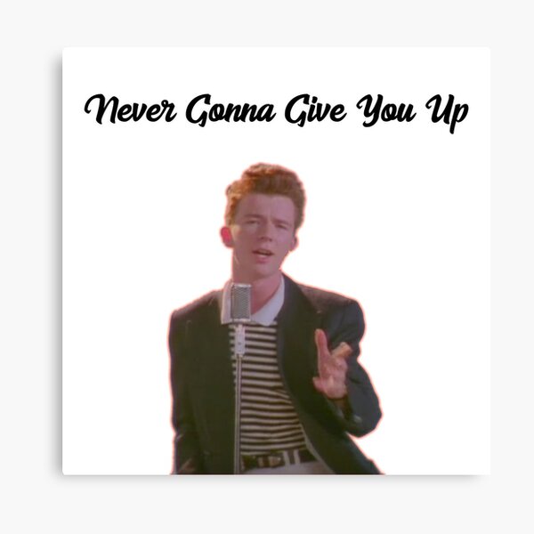 Never Gonna Give You Up by Rick Astley Vintage Song Lyrics on Parchment Zip  Pouch by Design Turnpike - Pixels