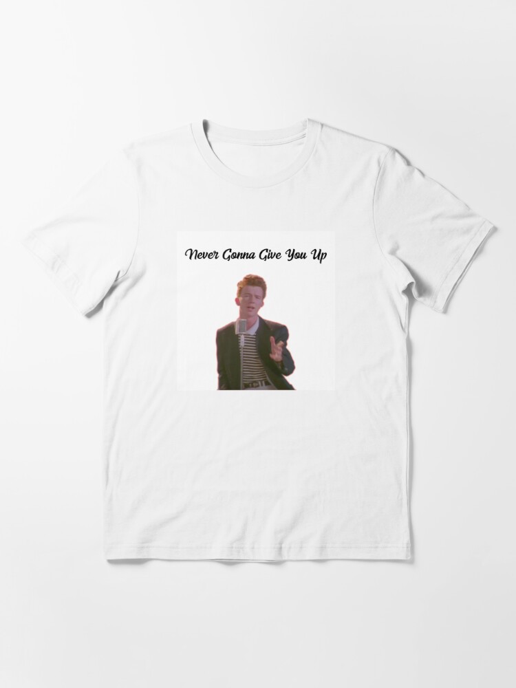 rick astley tour t shirt