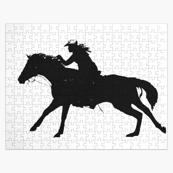 Horse Rider Jigsaw Puzzles Redbubble