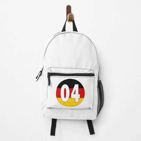 Item preview, Number 04 with Germany flag on the background designed and sold by AllShirts21.