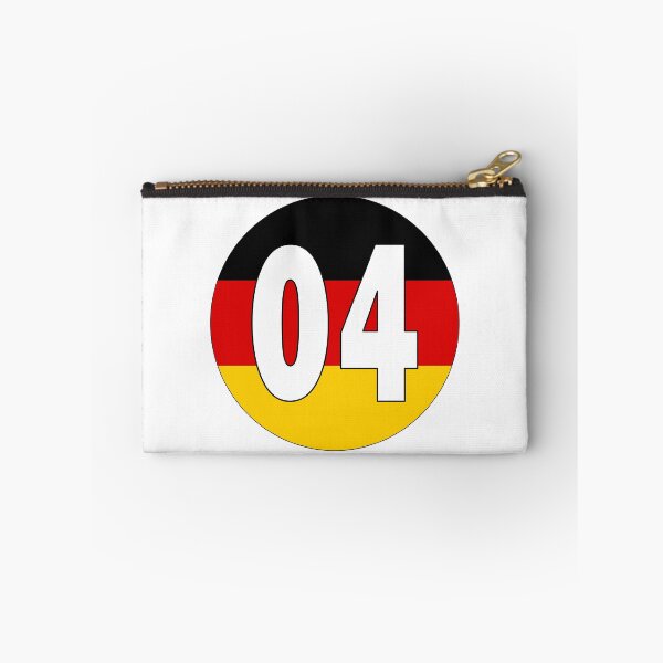 Item preview, Number 04 with Germany flag on the background designed and sold by AllShirts21.
