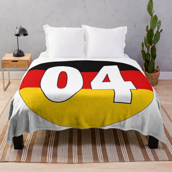 Item preview, Number 04 with Germany flag on the background designed and sold by AllShirts21.