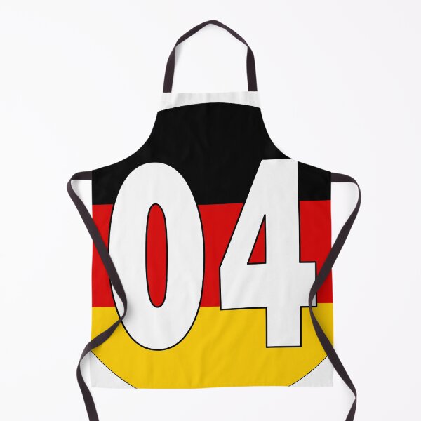 Item preview, Number 04 with Germany flag on the background designed and sold by AllShirts21.