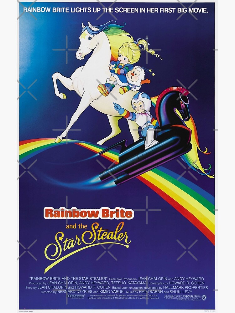 Pince à Doigt RAINBOW BRITE Vintage Des Années 80 – Très Rare