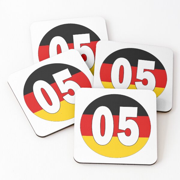 Item preview, Number 05 with Germany flag on the background designed and sold by AllShirts21.