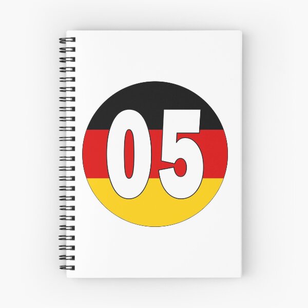 Item preview, Number 05 with Germany flag on the background designed and sold by AllShirts21.