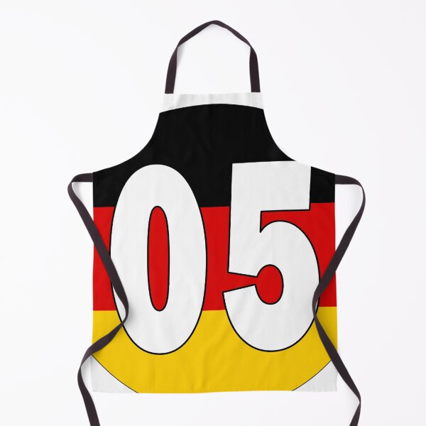 Item preview, Number 05 with Germany flag on the background designed and sold by AllShirts21.