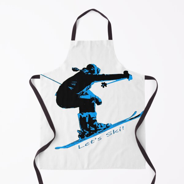 Item preview, Let's Ski! - Downhill Skier designed and sold by NaturePrints.