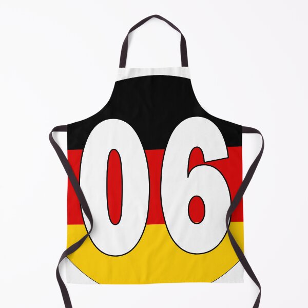 Item preview, Number 06 with Germany flag on the background designed and sold by AllShirts21.
