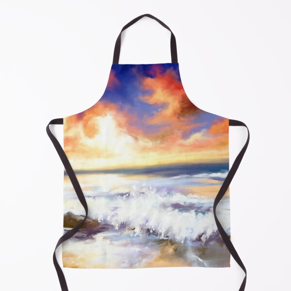 Item preview, Waves at sunset  designed and sold by Mikko Tyllinen.
