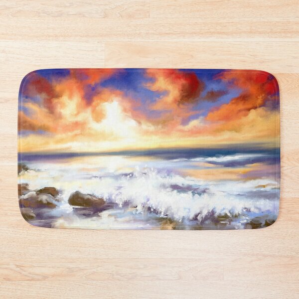 Item preview, Waves at sunset  designed and sold by Mikko Tyllinen.