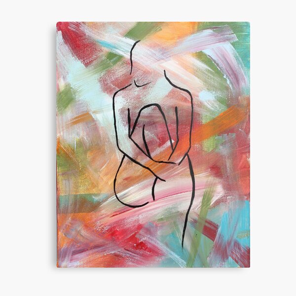 Hidden Struggle Metal Print