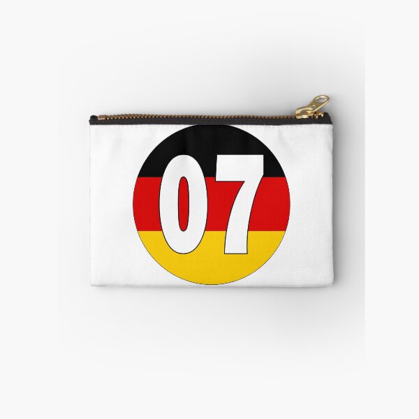 Item preview, Number 07 with Germany flag on the background designed and sold by AllShirts21.