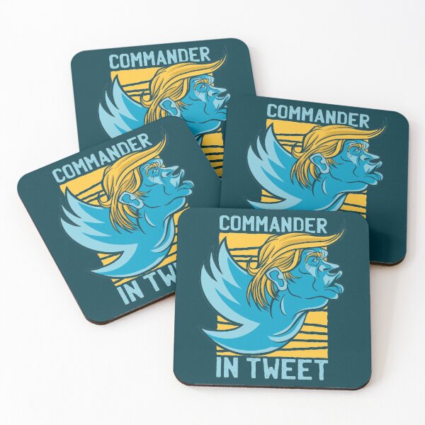 Item preview, Donald Trump is the Commander in Tweet designed and sold by TrendsnHolidays.