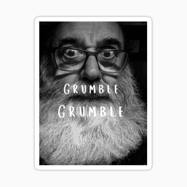 Item preview, Grumble Grumble face designed and sold by Richard W J Conyard.