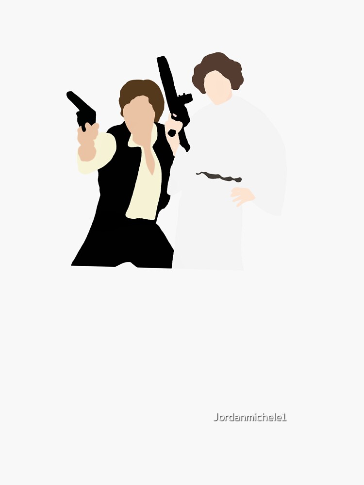 Leia and han 2025 silhouette