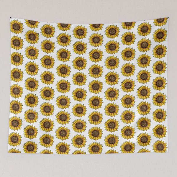 Item preview, Leopard Sunflower on White designed and sold by WildHoneyDesign.
