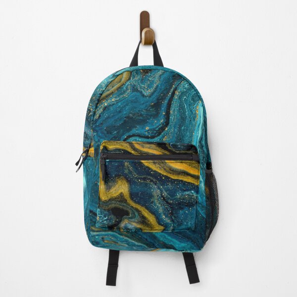 Item preview, Liquid Blue Marble With Gold designed and sold by KarolinaPaz.