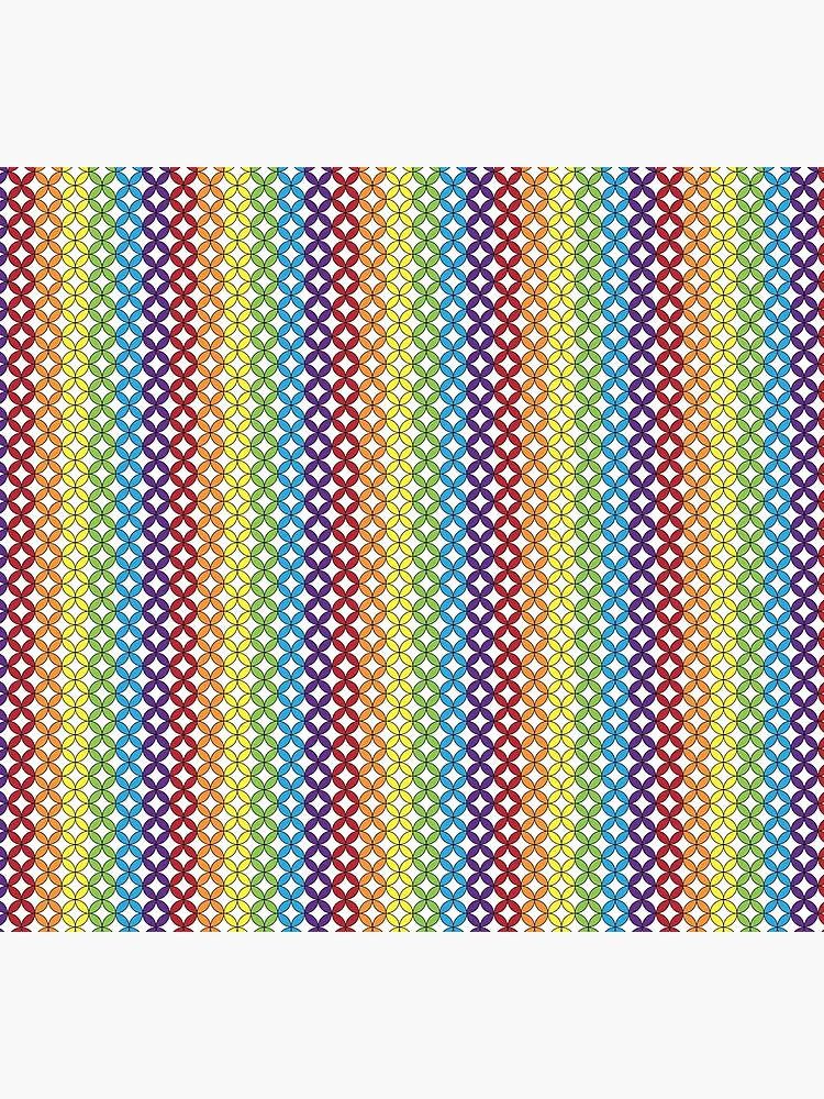 Thumbnail 5 of 5, Socks, Small rainbow circles designed and sold by Raspberry-Cat.