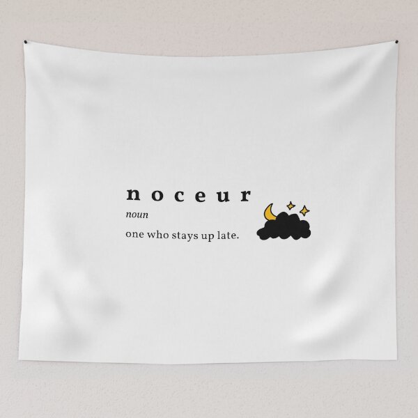 Item preview, Noceur - One Who Stays Up Late designed and sold by mileyyoung.