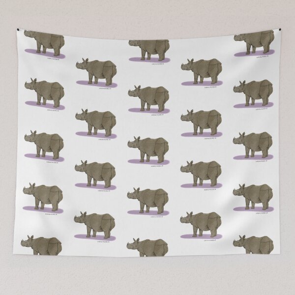 Item preview, Sumatran Rhino designed and sold by julianamotzko.