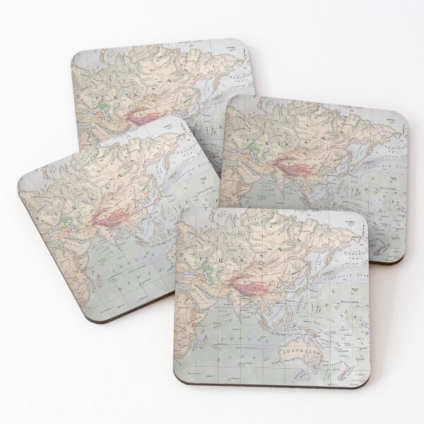Item preview, Europe and Asia, antique map 1800s designed and sold by djrunnels.