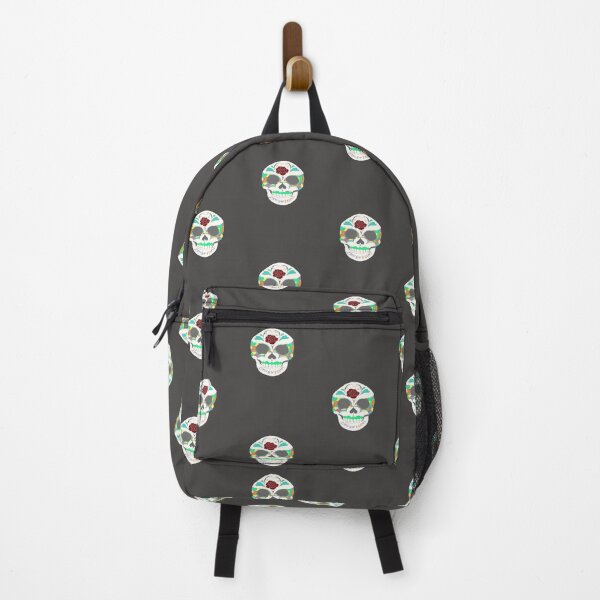 Item preview, love and laugh sugar skull designed and sold by Heather Schmader.