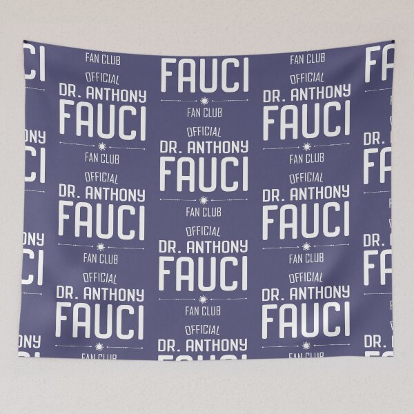 Item preview, Heroes of Science: Dr Fauci Fan Club (white text) designed and sold by Ofeefee.