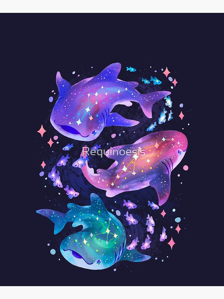 Cosmic Whale Shark by Requinoesis