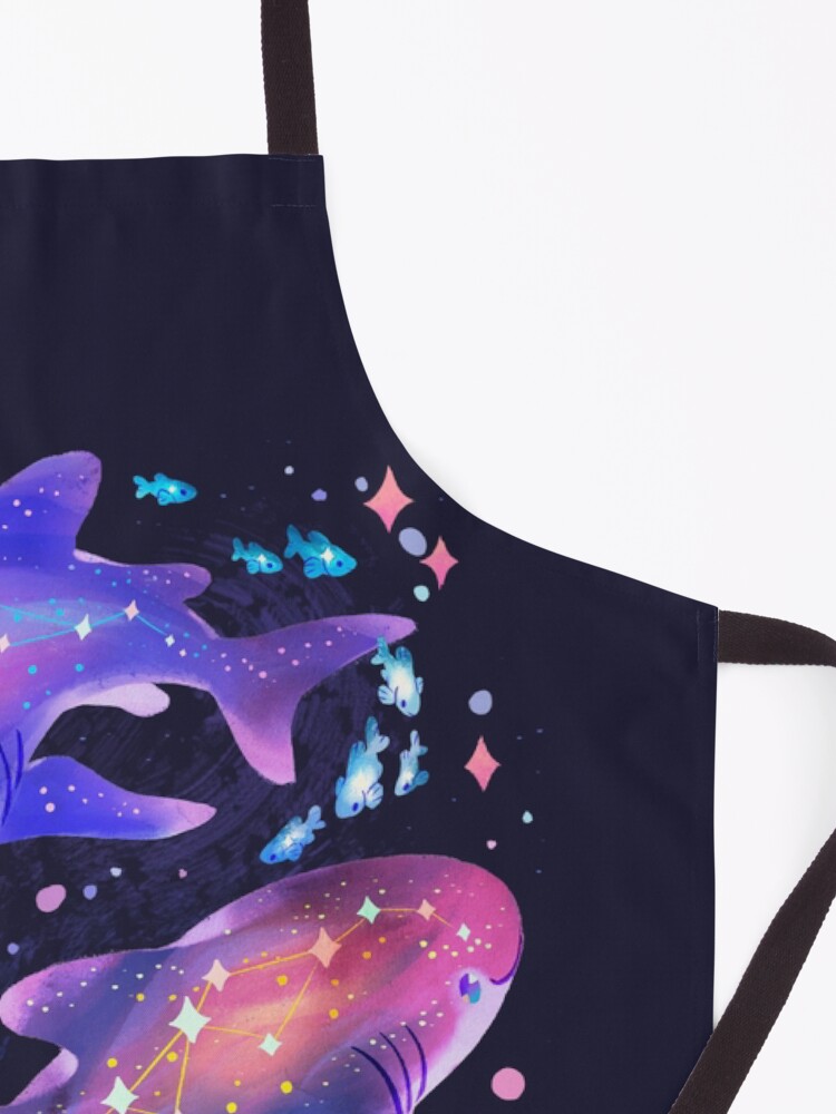 Alternate view of Cosmic Whale Shark Apron