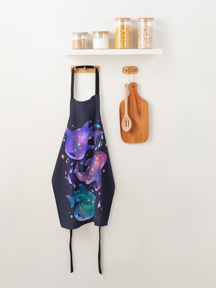 Alternate view of Cosmic Whale Shark Apron