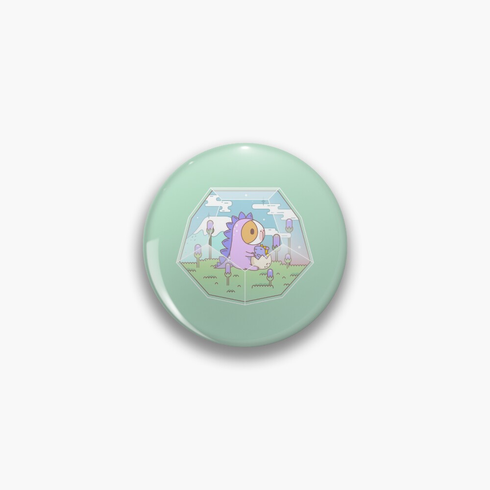 Bubu the Guinea pig, Dino Terrarium Pin