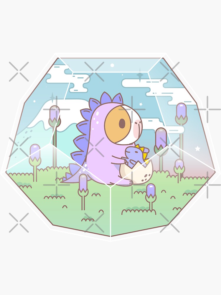 Bubu the Guinea pig, Dino Terrarium by Miri-Noristudio
