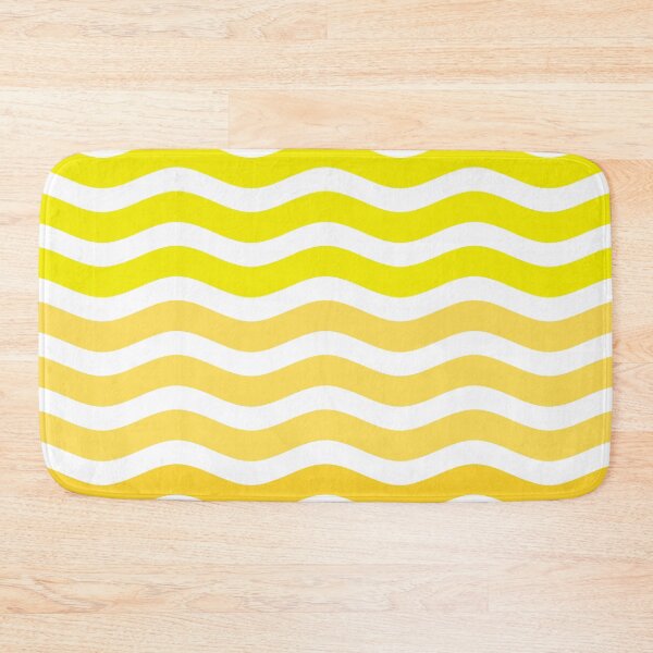 Item preview, Cute summer yellow wave graphic pattern  designed and sold by likebakerdo.